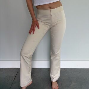 Banana Republic Cream Stretch Trousers – Martin Fit